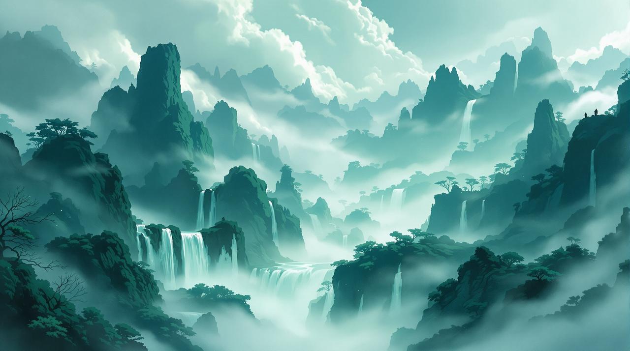 同人动漫 - 流苏轻曳的精致国风 同人动漫 - 流苏轻曳的精致国风,东方古风动漫美学