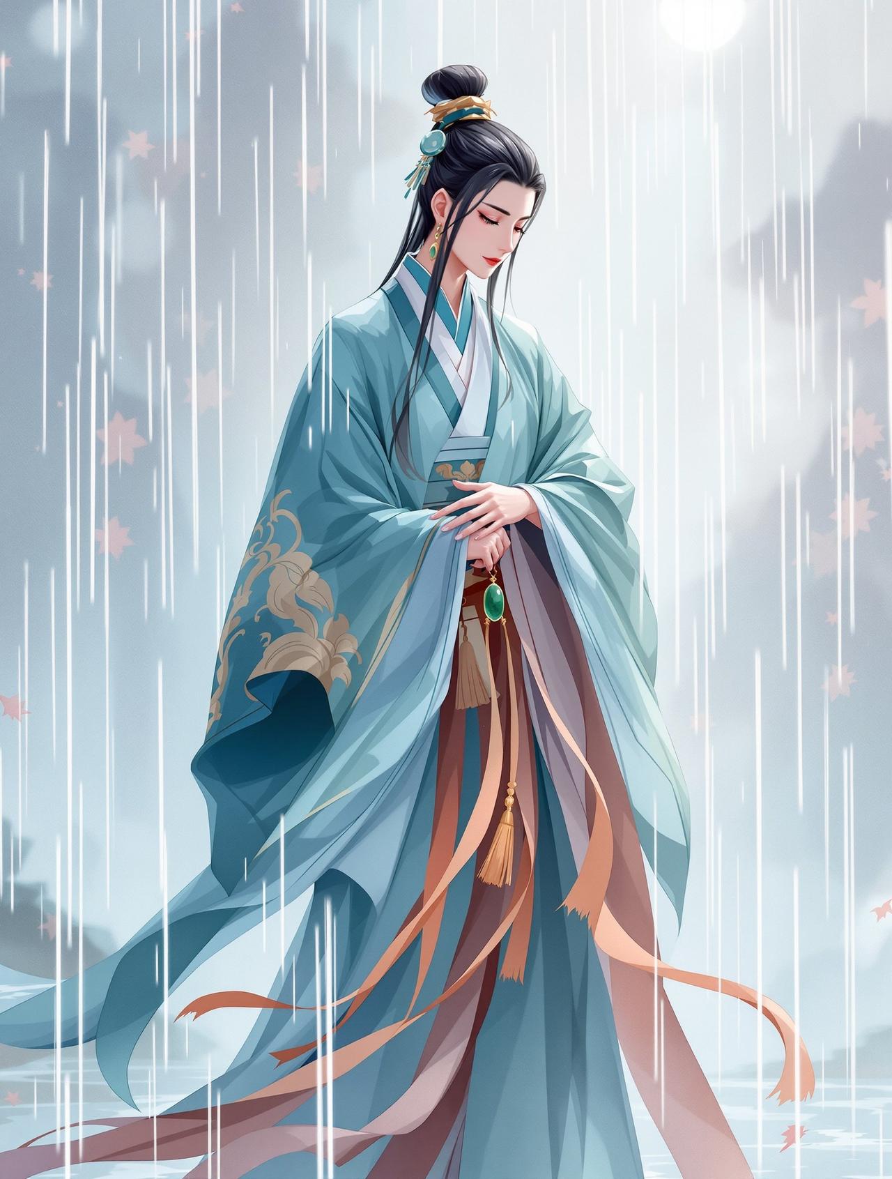 青衫烟雨录 - 同人动漫 同人动漫 - 青衫烟雨录,一袭青衫,半城烟雨,红尘万丈不及你回眸一瞬